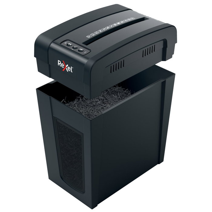 REXEL Secure X10-SL Negro, Corte de Partículas 4x40 mm, Nivel de Seguridad P-4 REXEL Secure X10-SL Negro, Corte de Partículas 4x40 mm, Nivel de Seguridad P-4