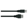 Kabelmeister Cable de extensión USB 3.0 tipo A macho a tipo A hembra, 2m, negro