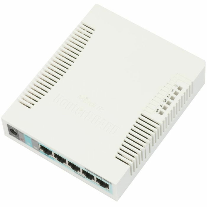 MikroTik CSS106-5G-1S Switch Gigabit con SFP y PoE MikroTik CSS106-5G-1S Switch Gigabit con SFP y PoE