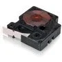 Dymo Rhino Cinta de Etiquetas Industrial ID1-19 Negro sobre Naranja 19mm x 5,5m