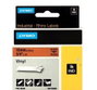 Dymo Rhino Cinta ID1-19 Negro/naranja Vinilo 19mm x 5,5m