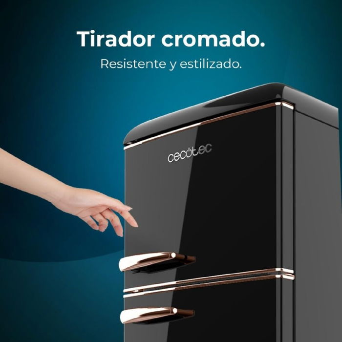 Cecotec frigorífico combinado negro 215 L Bolero CoolMarket 2D Origin 2 puertas E