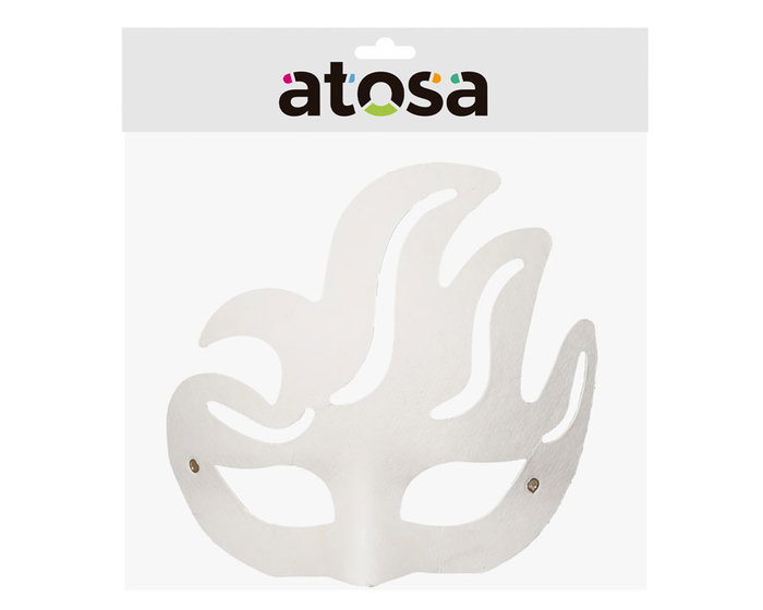 Gafas antifaz ornamental blanca para DIY y fiestas Gafas antifaz ornamental blanca para DIY y fiestas
