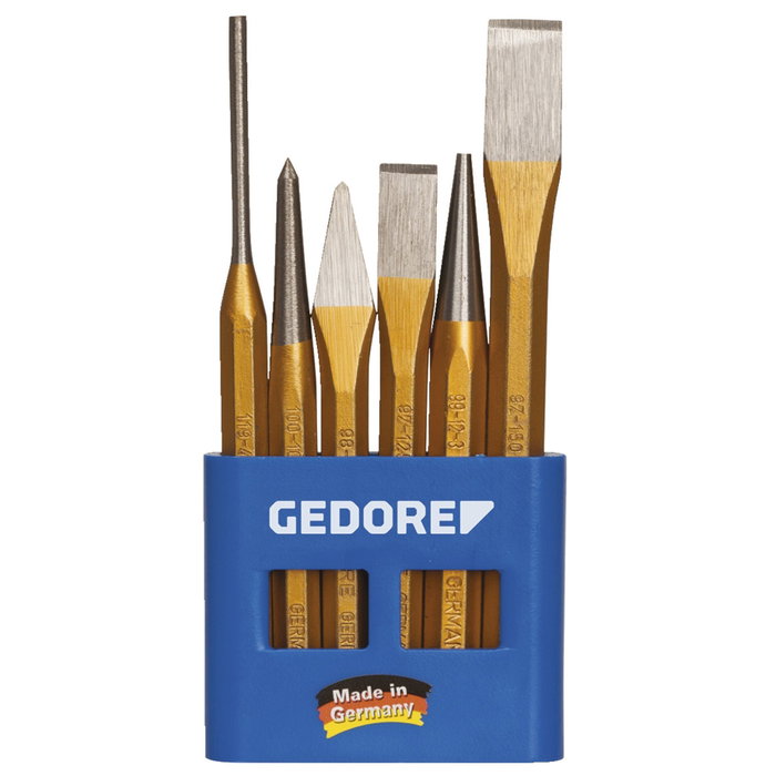 Gedore Juego de herramientas de 6 piezas con soporte de PVC Gedore Juego de herramientas de 6 piezas con soporte de PVC