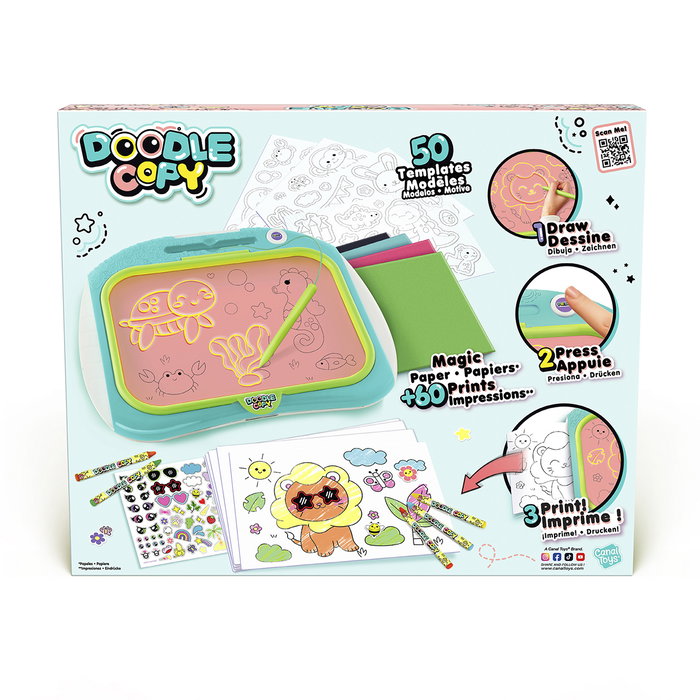 Canal Toys Pizarra Impresora Doodle Copy Azul