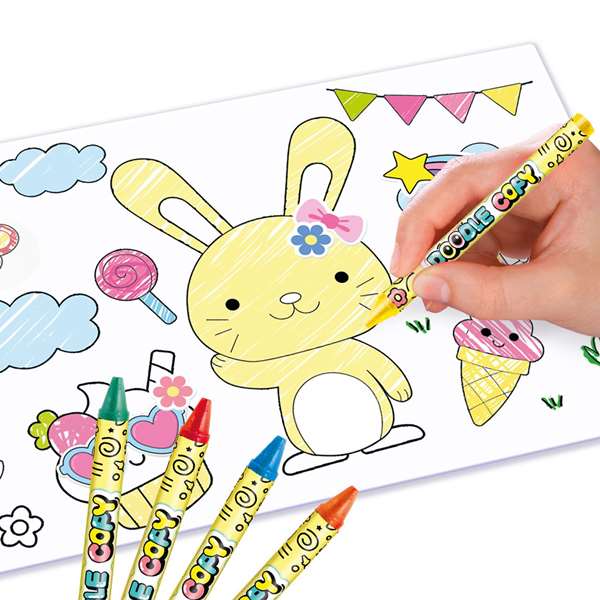 Canal Toys Pizarra Impresora Doodle Copy con 35 Plantillas - Dibuja, Imprime y Colorea - Incluye Papel y Crayones - 40x33x6 cm