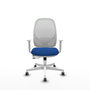 PIQUERAS Y CRESPO Silla de oficina Cilanco Azul y Blanco