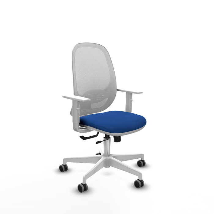 PIQUERAS Y CRESPO Silla de oficina Cilanco Azul y Blanco PIQUERAS Y CRESPO Silla de oficina Cilanco Azul y Blanco