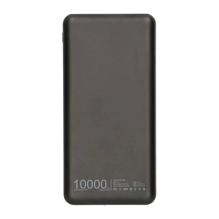 Extralink EPB-098B Powerbank 10000mAh Negro USB-C