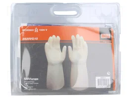 BAHCO Guantes protectores de látex con aislamiento, Talla 10