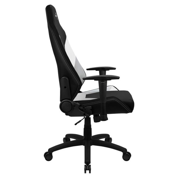 Aerocool Silla Gaming Admiral Negra Blanca con Tecnología AIR para Ventilación y Frescura Prolongada