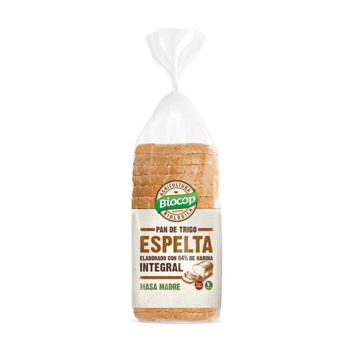 Biocop Pan Molde Espelta Integral Masa Madre 400 g - BIOCOP Biocop Pan Molde Espelta Integral Masa Madre 400 g - BIOCOP