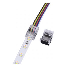Synergy21 Synergy 21 LED FLEX Strip zub. Easy Connect Strip to Wire 12mm RGB-CCT (RGB-WW)