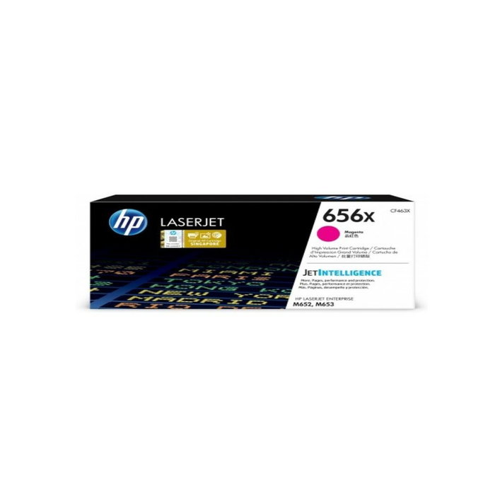 HP Cartucho de Tóner Original 656X Magenta CF463X