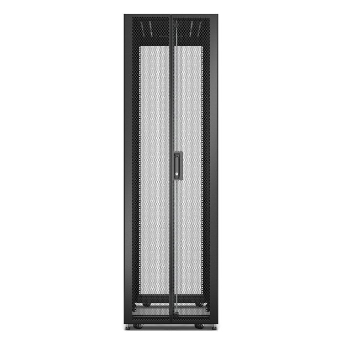 APC Easy Rack 42U Negro con Paneles Laterales y Ruedas