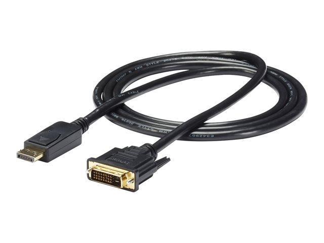StarTech Adaptador Cable DisplayPort Macho a DVI-D Macho, 1.8 m, Resolución Hasta 1920x1200 StarTech Adaptador Cable DisplayPort Macho a DVI-D Macho, 1.8 m, Resolución Hasta 1920x1200