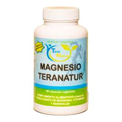 TERANATUR Magnesio 90 Cap. para Energía, Huesos y Músculos