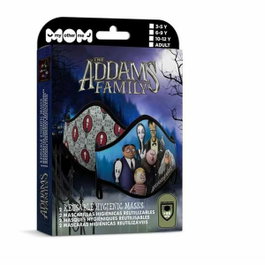 My Other Me Máscara Higiénica Premium de la Familia Addams, 10-12 Años