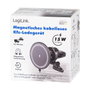 LogiLink Cargador inalámbrico para coche con soporte para smartphone 15W, redondo