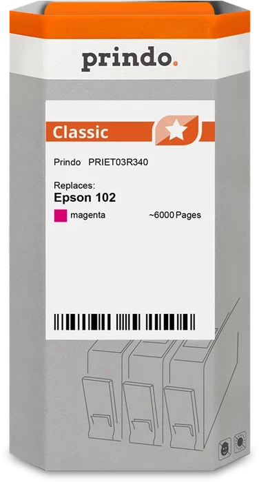 Prindo Cartucho de tinta magenta PRIET03R340 Classic Prindo Cartucho de tinta magenta PRIET03R340 Classic