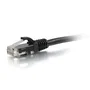 C2G 83181 Cable de Red Patch Cable Cat5e U/UTP 1 m - Conectores RJ-45 Macho a Macho, Color Negro para Ethernet y Redes