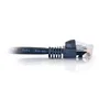 C2G 83181 Cable de Red Patch Cable Cat5e U/UTP 1 m - Conectores RJ-45 Macho a Macho, Color Negro para Ethernet y Redes