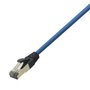 LogiLink CQ8036S Cable de parche Cat8.1 40GE Azul 1,0m
