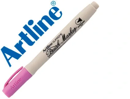 Artline Supreme Brush Rotulador de punta tipo pincel Rosa, pack de 12 unidades Artline Supreme Brush Rotulador de punta tipo pincel Rosa, pack de 12 unidades