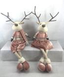 DKD Home Decor Figura Poliéster RENO Surtido de 2