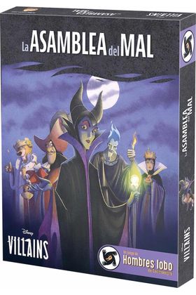 Asmodee Disney Villains La Asamblea del Mal Juego de Cartas