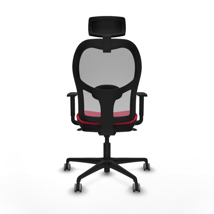 PIQUERAS Y CRESPO Silla de oficina Jorquera Roja y Gris PIQUERAS Y CRESPO Silla de oficina Jorquera Roja y Gris