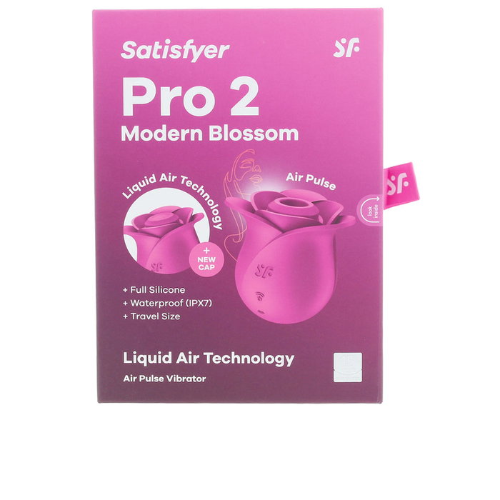 Satisfyer Pro 2 Modern Blossom - Estimulador Clitoral con Tecnología Air Pulse, 11 Intensidades, Rosa - Juguete Sexual para Mujer Satisfyer Pro 2 Modern Blossom - Estimulador Clitoral con Tecnología Air Pulse, 11 Intensidades, Rosa - Juguete Sexual para Mujer