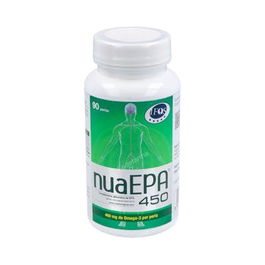 NUA 450 90 Perlas Aceite de Pescado Omega-3 EPA