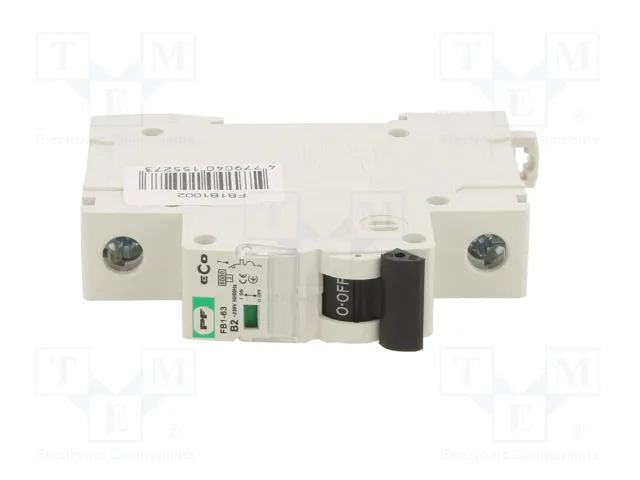 Promfactor Baltic Interruptor magnetotérmico ECO 2A 1 Polo Curva B Promfactor Baltic Interruptor magnetotérmico ECO 2A 1 Polo Curva B