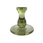 DKD Home Decor Set de 6 Copas de Cristal Grabado Verde 150ml