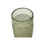 DKD Home Decor Set de 6 Copas de Cristal Grabado Verde 150ml