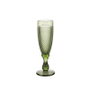 DKD Home Decor Set de 6 Copas de Cristal Grabado Verde 150ml