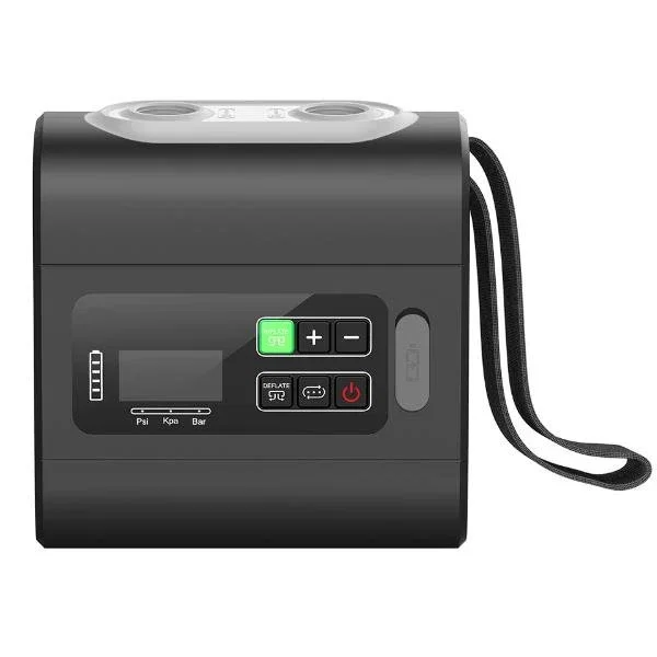 Nilox NXOUTDOORPUMP Compresor de Aire Portátil Negro