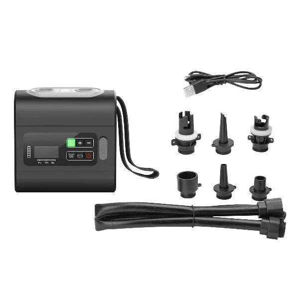 Nilox NXOUTDOORPUMP Compresor de Aire Portátil Negro