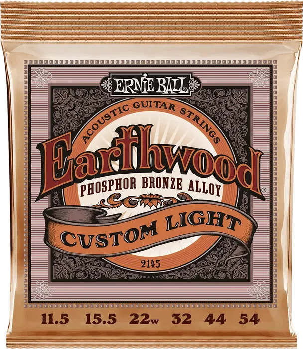 Ernieball Juego Acústica Earthwood 92/8 Phosphor Bronze Light 11,5-54 Ernieball Juego Acústica Earthwood 92/8 Phosphor Bronze Light 11,5-54