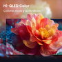 Hisense 65E7S Smart TV QLED 65 Pulgadas 4K UHD Dolby Vision IQ Dolby Atmos HomeOS Game Mode Plus HDMI 2.1