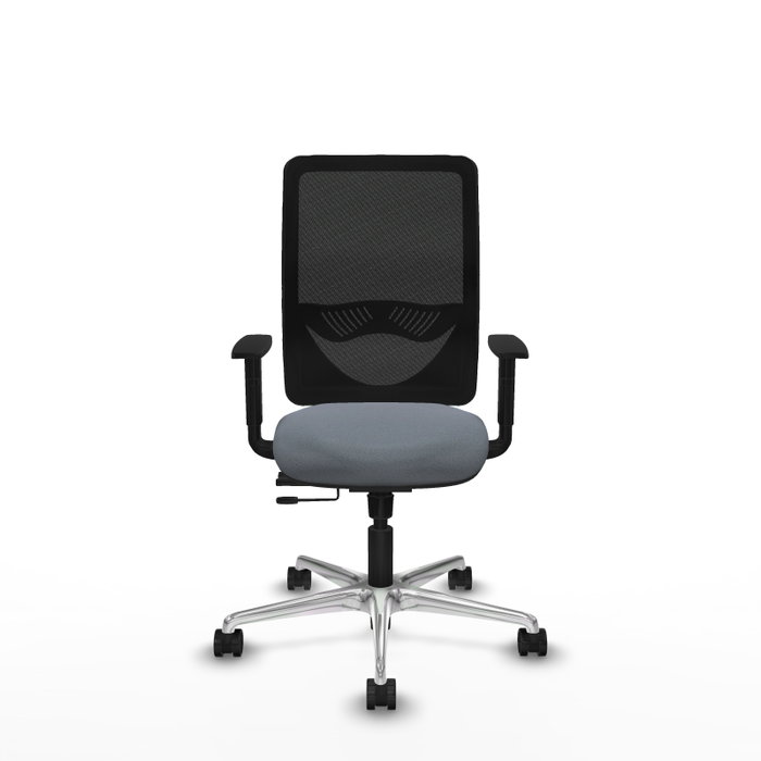 PIQUERAS Y CRESPO Silla de oficina Zulema Gris y Negro