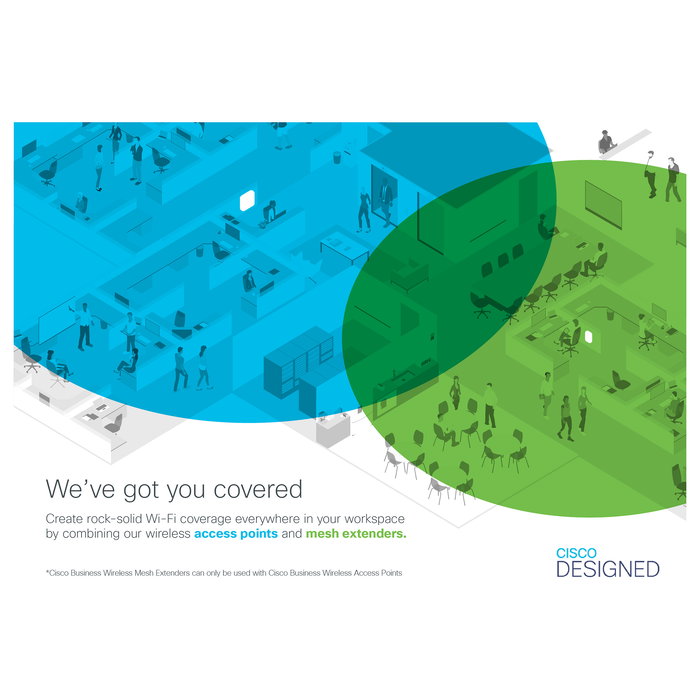 Cisco CBW140AC Router WiFi Dual-Band AC1400, Estándar 802.11ac Wave 2, 2x2 MU-MIMO Cisco CBW140AC Router WiFi Dual-Band AC1400, Estándar 802.11ac Wave 2, 2x2 MU-MIMO