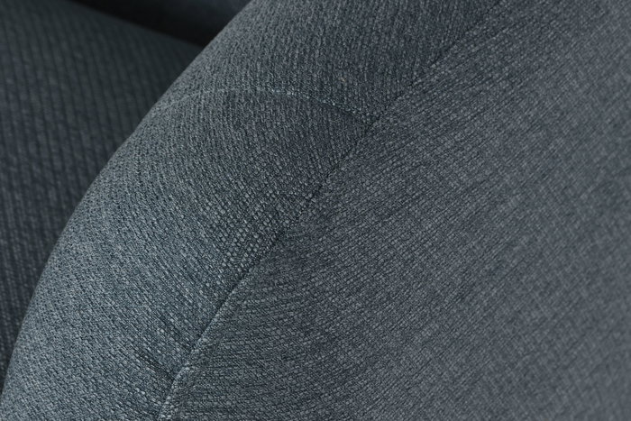 DKD Home Decor Sillon Scandi Azul Dorado 75 x 73 x 81 cm