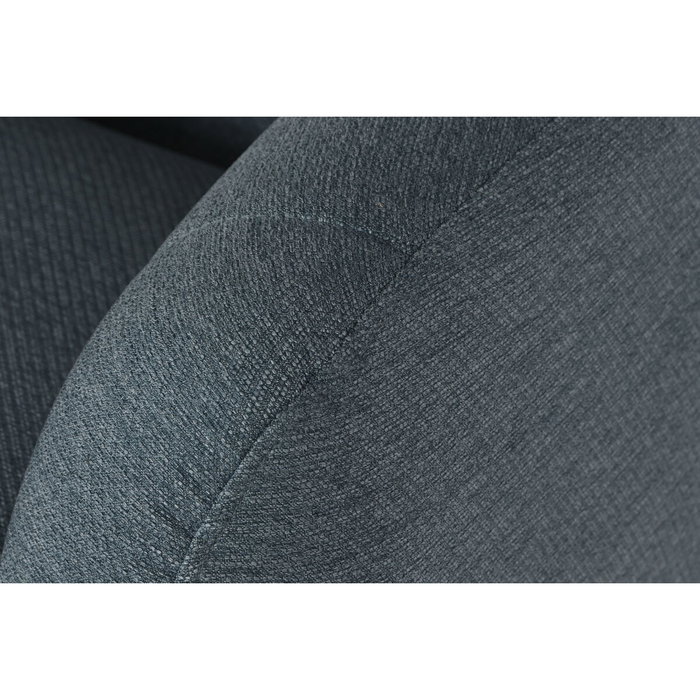 DKD Home Decor Sillón de Poliéster Azul y Dorado DKD Home Decor Sillón de Poliéster Azul y Dorado