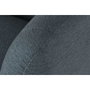 DKD Home Decor Sillón de Poliéster Azul y Dorado