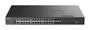 D-Link DXS-3410-32XY Switch de Red Apilable Gestionado Nivel 3, 24x Puertos 10GBase-T + 4x SFP+ + 4x SFP28 de 25G, Full Duplex, Rack
