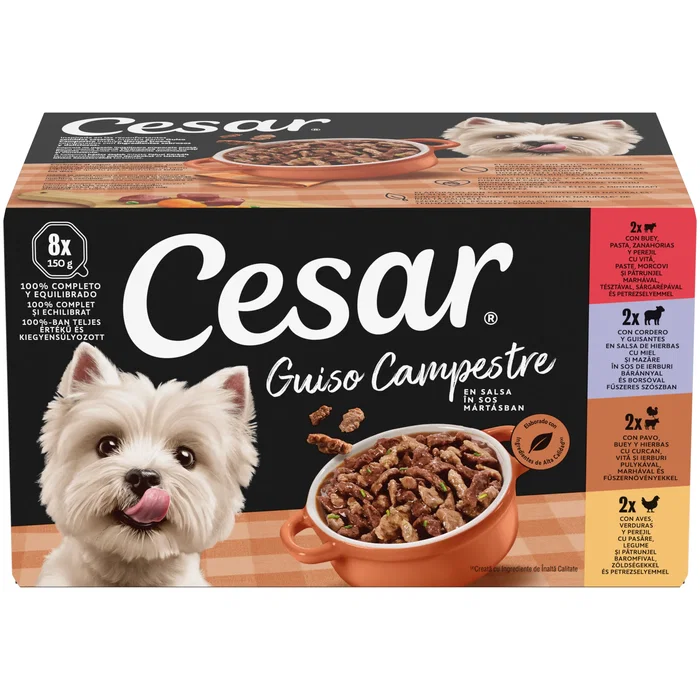 Cesar Multipack Campesina 3x8x150g Cesar Multipack Campesina 3x8x150g
