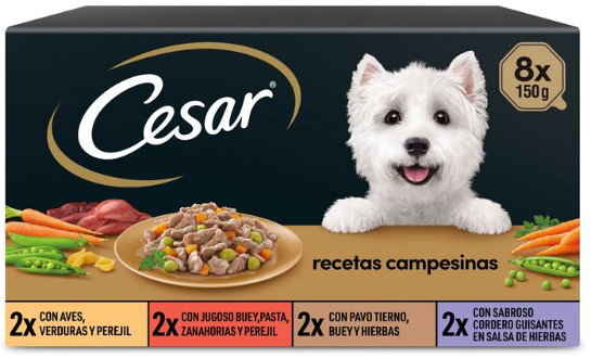 Cesar Multipack Campesina 3x8x150g Cesar Multipack Campesina 3x8x150g