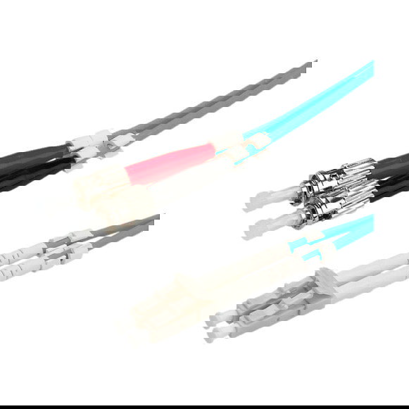 ROLINE Cable de Fibra Óptica LWL-Kabel 50/125µm OM3 LC/ST Full-Duplex 1m Turquesa ROLINE Cable de Fibra Óptica LWL-Kabel 50/125µm OM3 LC/ST Full-Duplex 1m Turquesa
